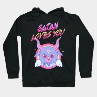 Satan Loves You Hoodie